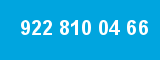 922 810 04 66